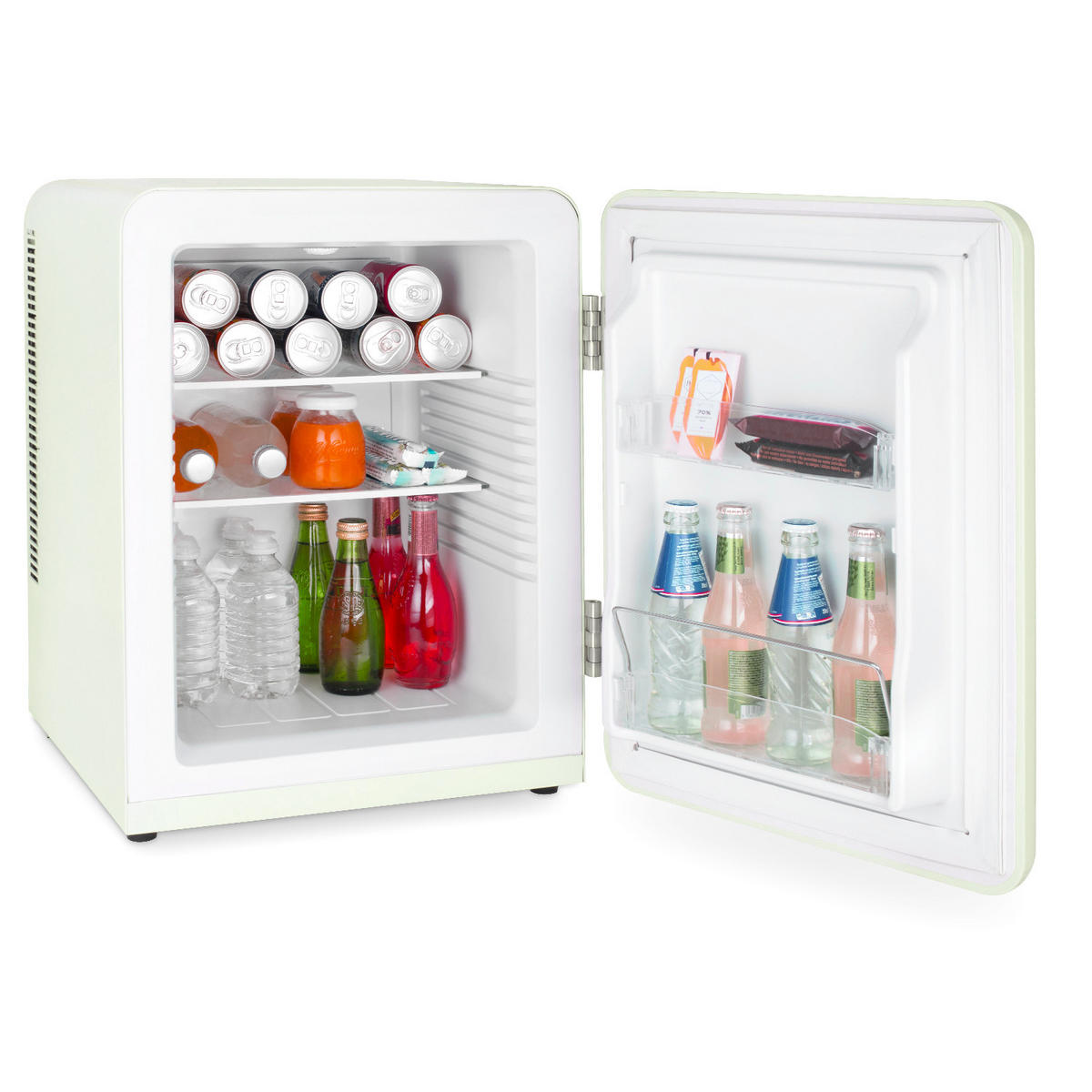 MINI-KÜHLSCHRANK TOAD7, Pastellgrün, 31L - Grün, Metall (42/54/48cm) - HKoenig