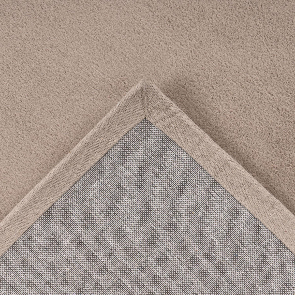HOCHFLOR-TEPPICH Topia 400 Taupe 160x230 cm - Taupe, Textil (160/230cm) - carpet city