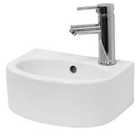 WASCHBECKEN - Weiß, Keramik (25.5/13/33.5cm) - ECD-Germany