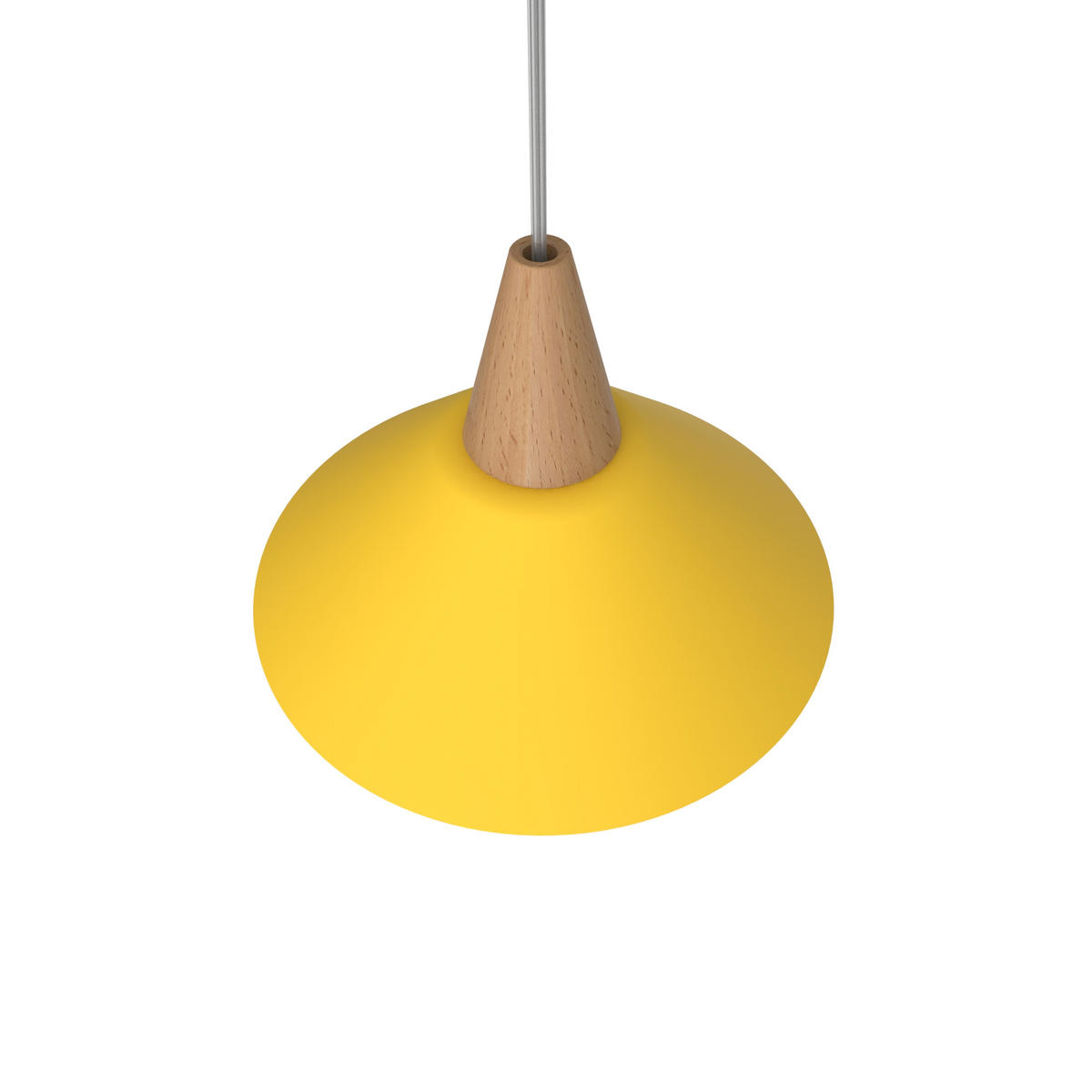 HÄNGELEUCHTE Funnel D25 - Gelb, Metall (25/25/16cm) - Lumicom
