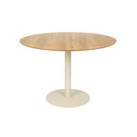 ESSTISCH Steven - Beige - 110/110/74 cm - Beige, Holz (110/110/74cm) - Novel