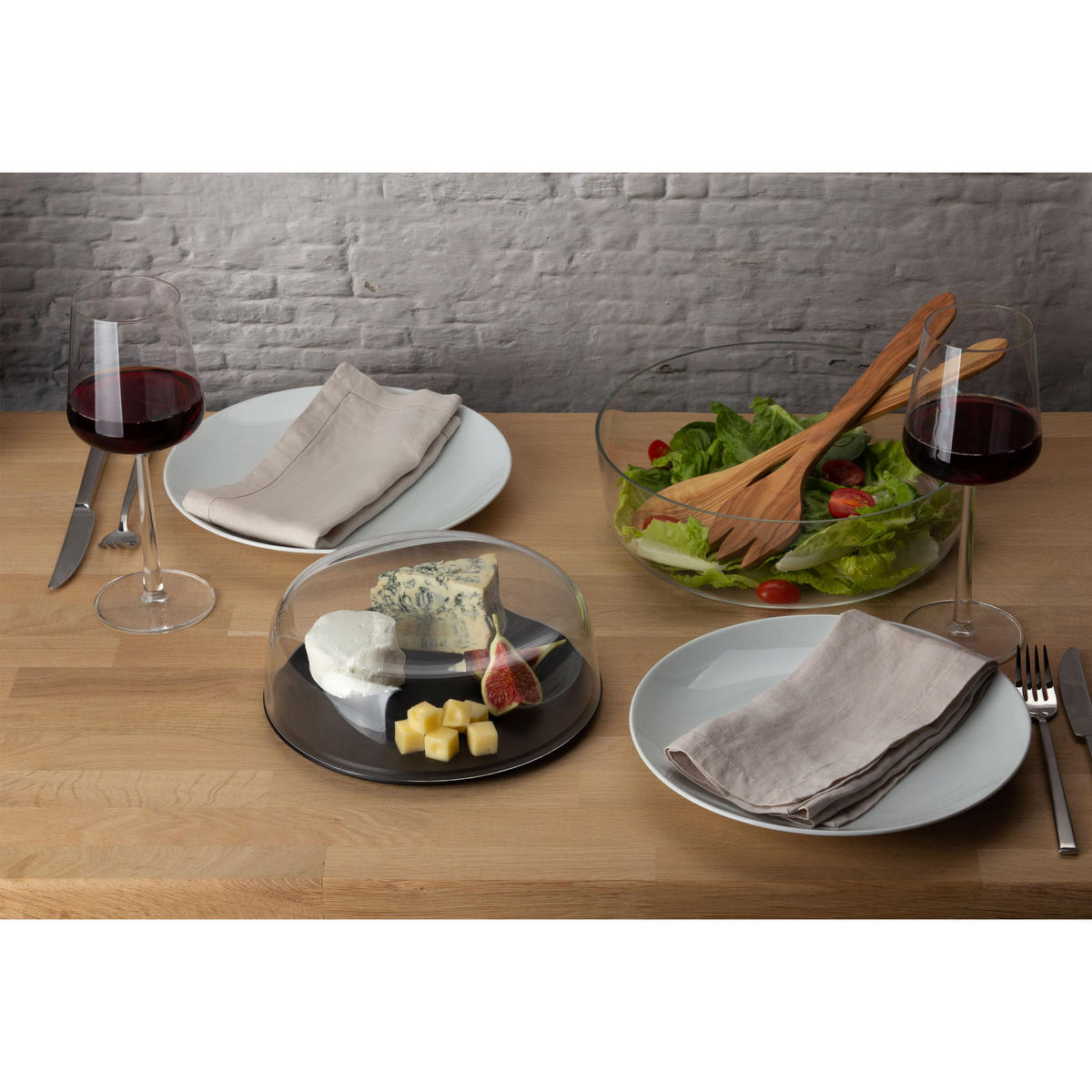 SCHNEIDEBRETT DURACORE - Braun, Holz (20/53cm) - Continenta