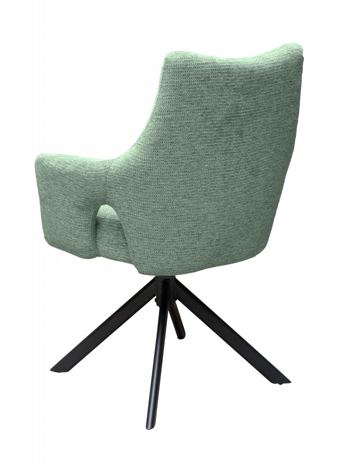 ESSZIMMERSTUHL Merlin, Webstoff, Grün - Grün, Textil (61/87/58cm) - dasmöbelwerk