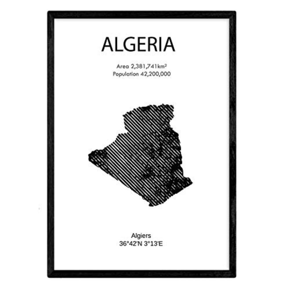 Nacnic Poster Klar 29.7x5x42 cm