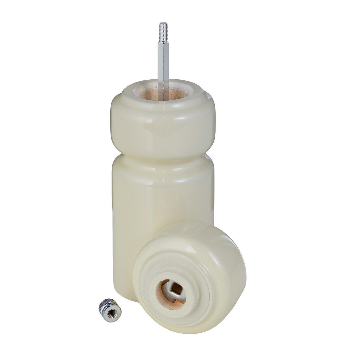 SALZ- UND PFEFFERMÜHLE Salt & Pepper 17 cm - Beige, Holz/Metall (6/17/6cm) - Butlers