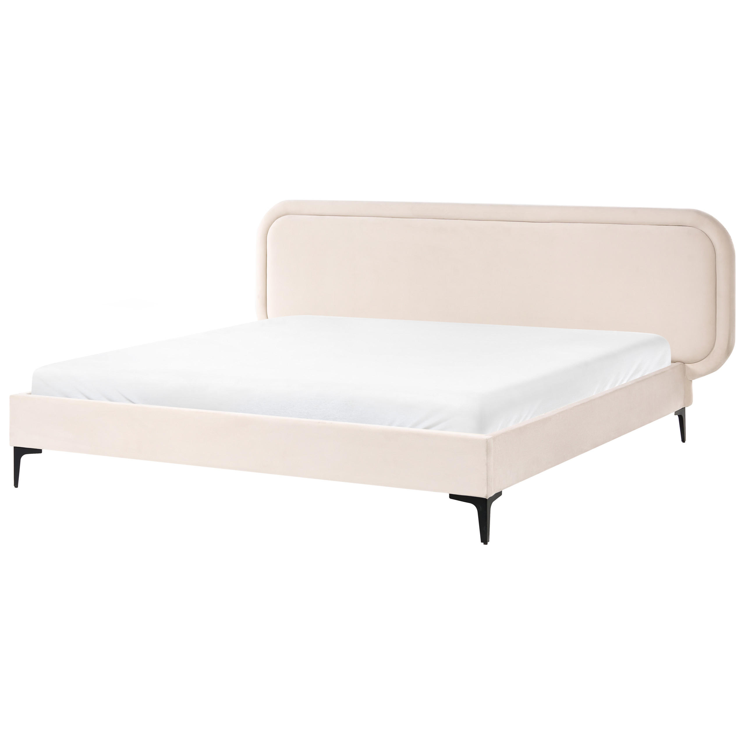 Beliani Bett Beige 180x200 cm