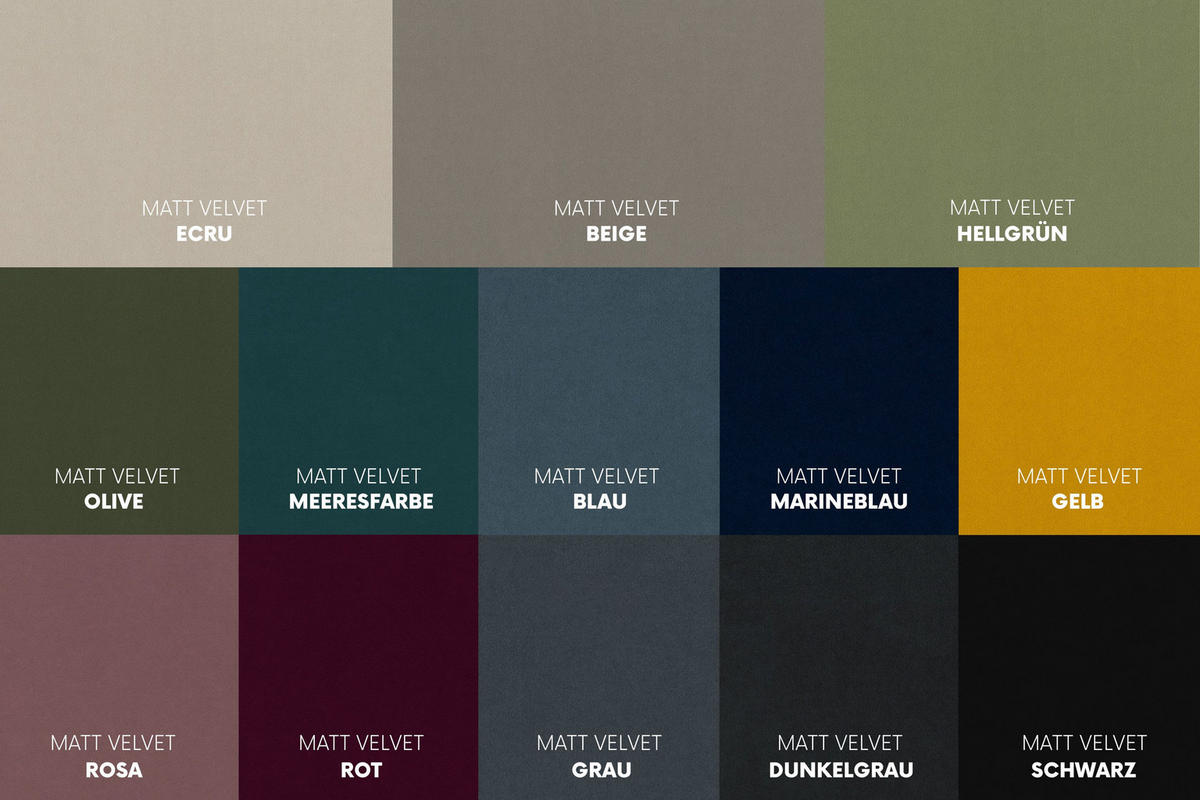 BOXBETT mit Bettkasten und Matratze CLARA Stoff Velvet Ecru 140x200 cm H3-Bonell - Ecru, Holz/Textil (140/200cm) - Kaiser Möbel