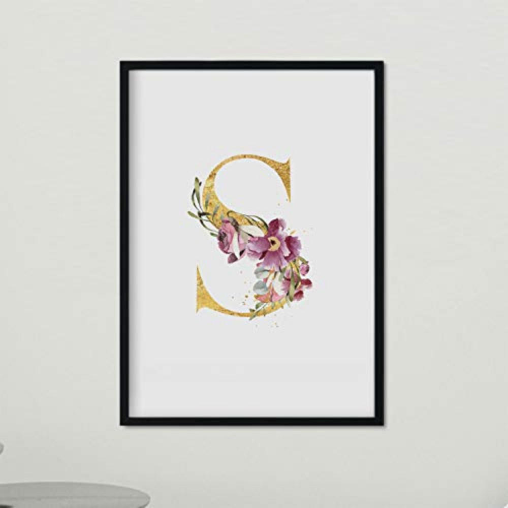 POSTER Buchstaben S A3 Rahmenlos - Klar, Papier (29.7/5/42cm) - Nacnic