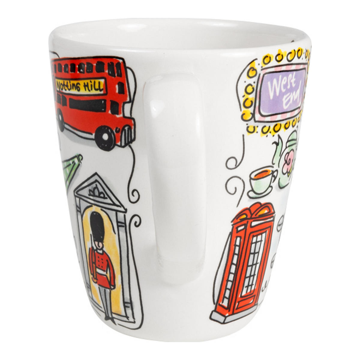 BECHER Blond Stadtikone London in Bunt - 350 ml - Multicolor, Keramik (0.35L) - Blond Amsterdam
