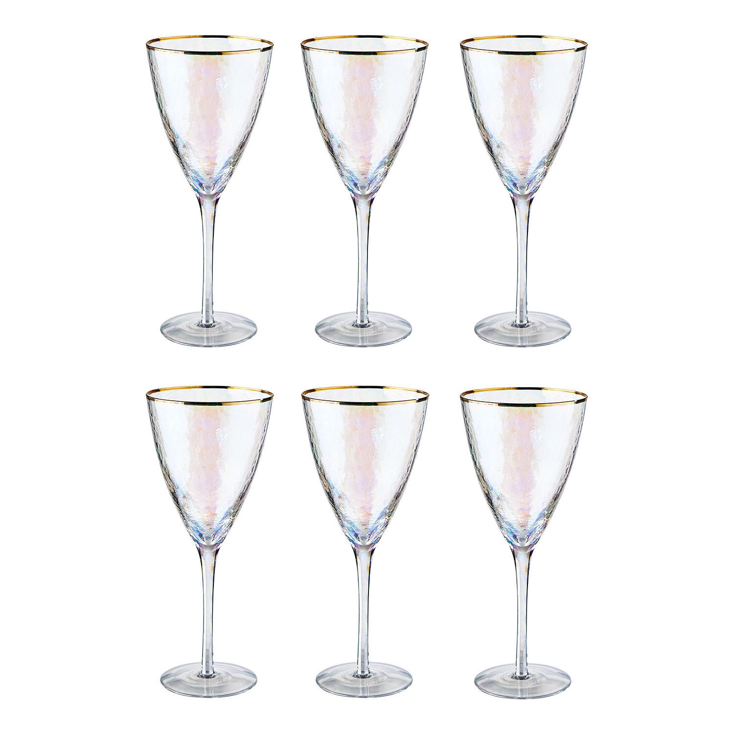 WEINGLÄSER (6er Set) Smeralda 400 ml - Transparent, Glas (0.4L) - Butlers