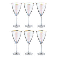 WEINGLAS (6er Set) Smeralda - Transparent, Glas (0.4L) - BUTLERS