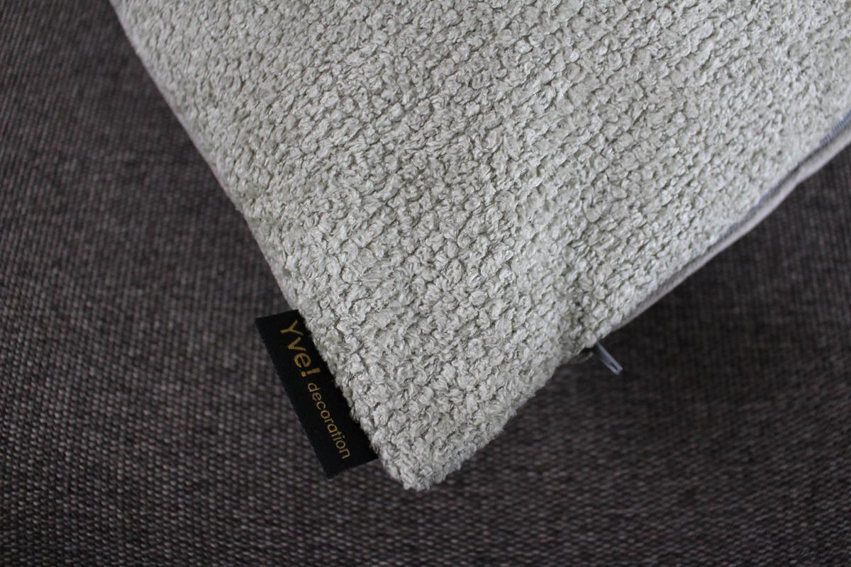 KISSENHÜLLE BAYRON - Salbeigrün, Textil (50/50cm) - Yve! decoration