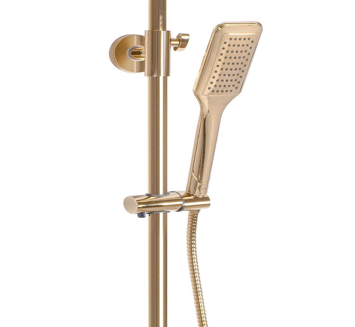 DUSCHSET Rea Tom Gold - Goldfarben, Metall (27.5/120/39cm) - REA