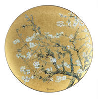 KÜNSTLERSCHALE Vincent van Gogh - Mandelbaum Gold, Porzellan, Bunt, 50 cm - Multicolor, Keramik (50cm) - Goebel