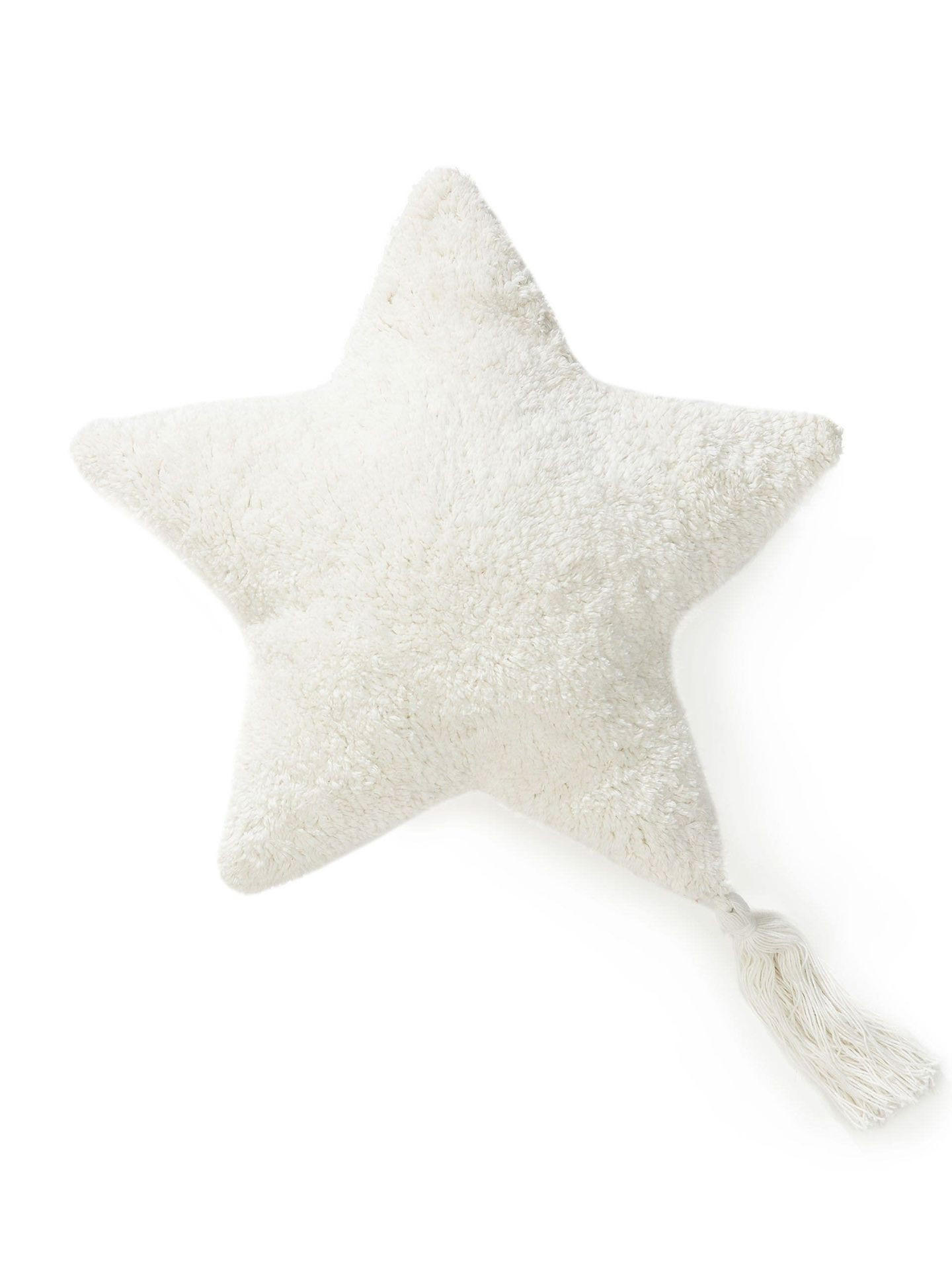 KISSEN Stars - Beige, Textil (45/1cm) - KUNSTLOFT