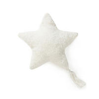 KISSEN Stars - Beige, Textil (45/1cm) - KUNSTLOFT