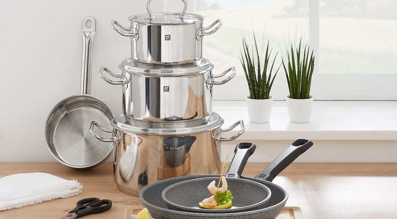 Topfset und Pfannen von Zwilling
