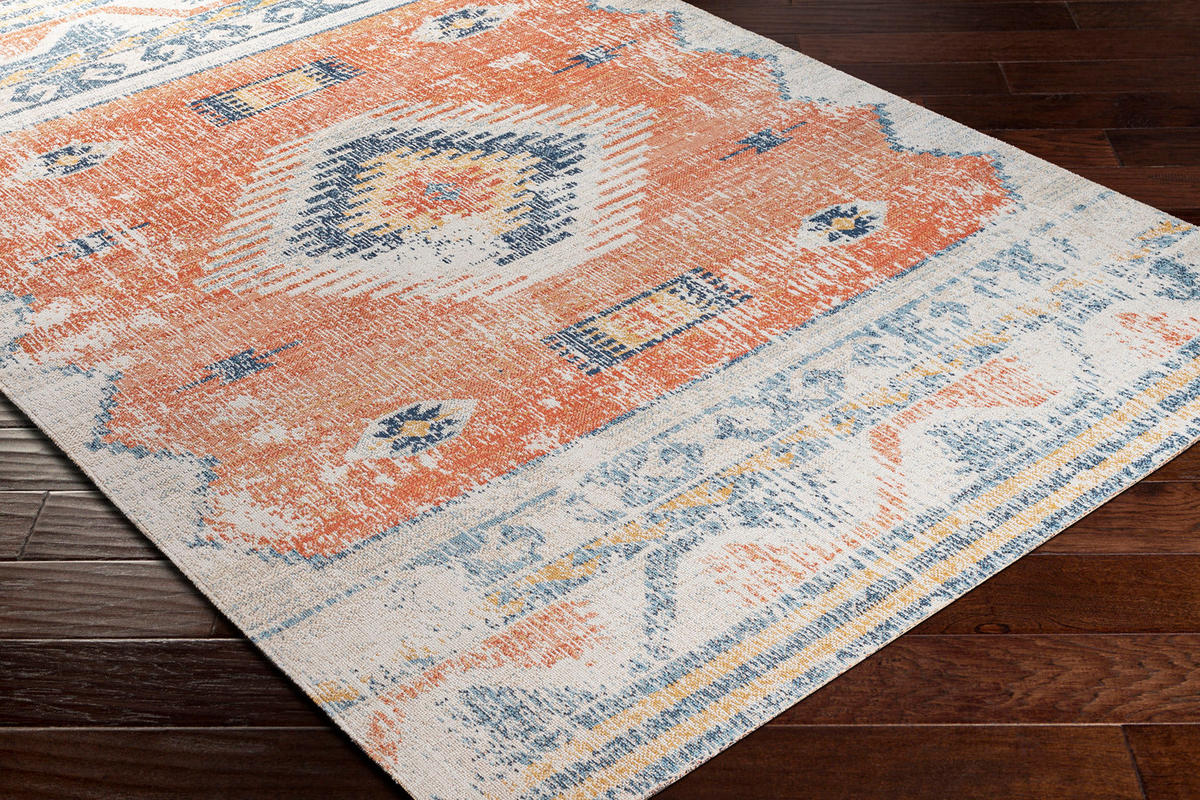 VINTAGE-TEPPICH 120x170 cm Orange - Orange, Kunststoff/Textil (120/170cm) - LIVABLISS