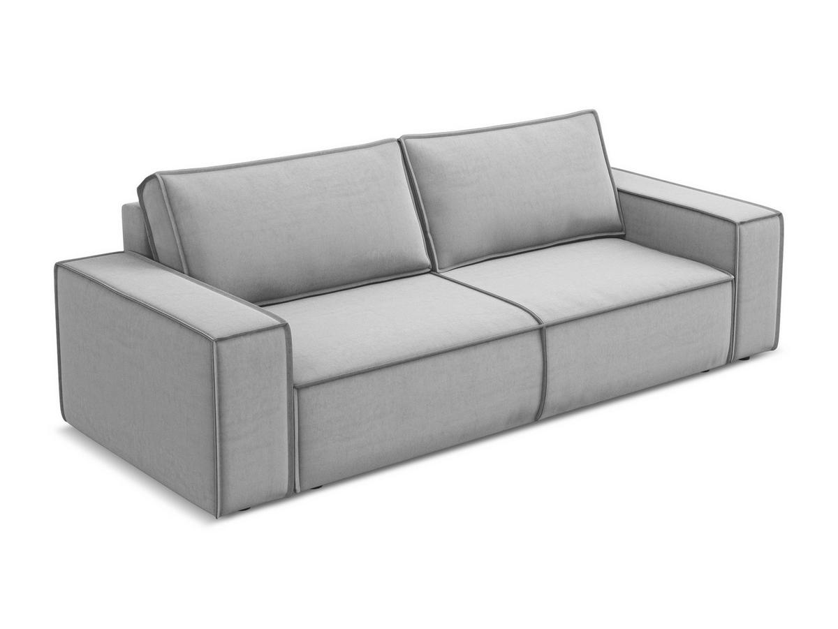 3-SITZER SOFA mit Schlaffunktion Samt Stoff Grün - Dunkelgrün/Schwarz, Kunststoff/Textil (216/86/105cm) - Makamii