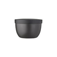 SNACKPOT Ellipse Nordic Black 350 ml - Schwarz, Kunststoff (10.7/7.6/10.7cm) - Mepal