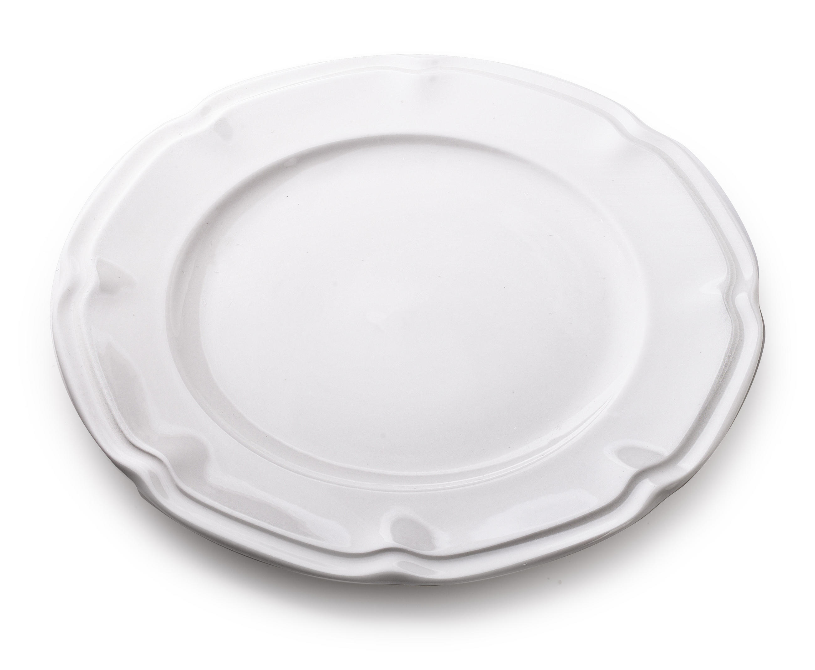 DINNERTELLER Hella Weiß 26.6/26.6/1.7 cm Keramik - Weiß, Keramik (26.6cm) - Mondex