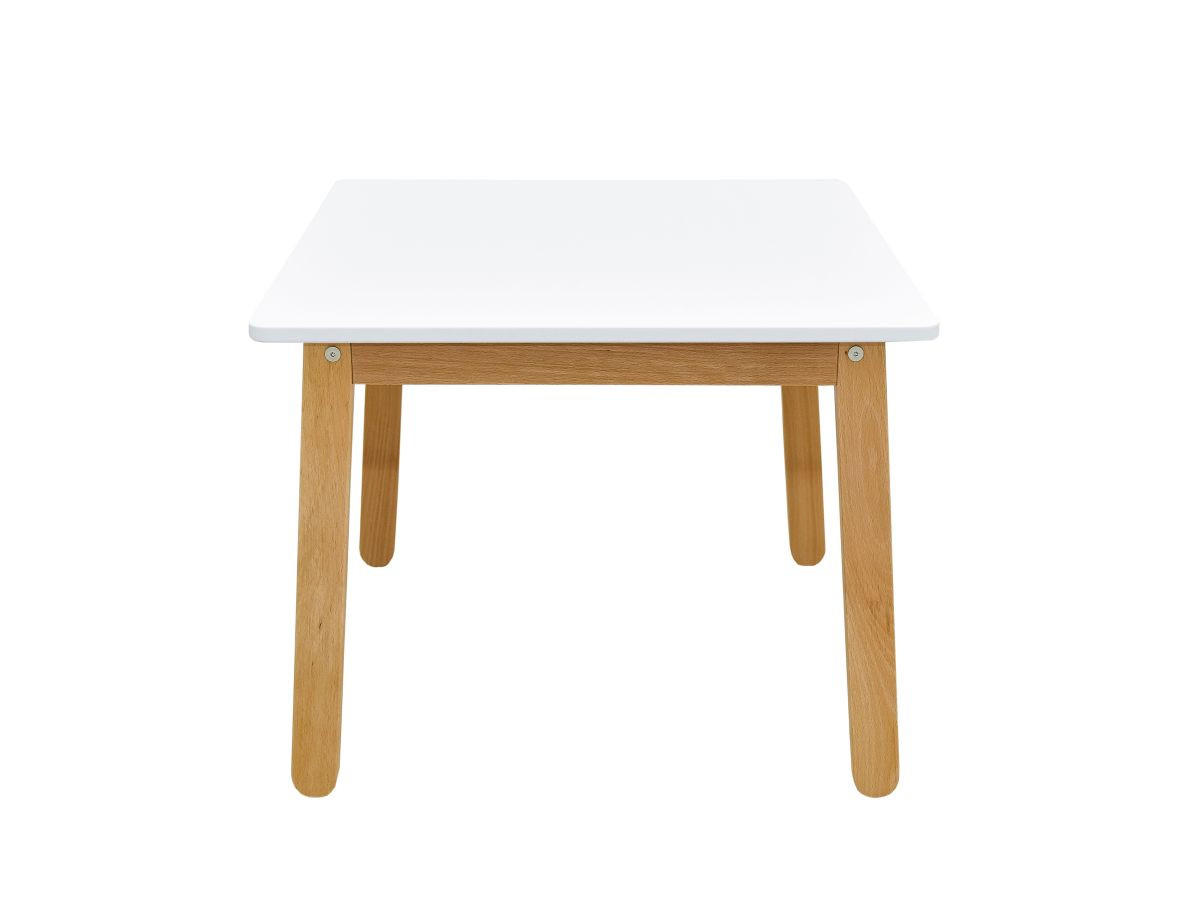 KINDERTISCH Woody - Weiß, Holzwerkstoff (60/49/60cm) - RAUMHIRSCH FURNITURE