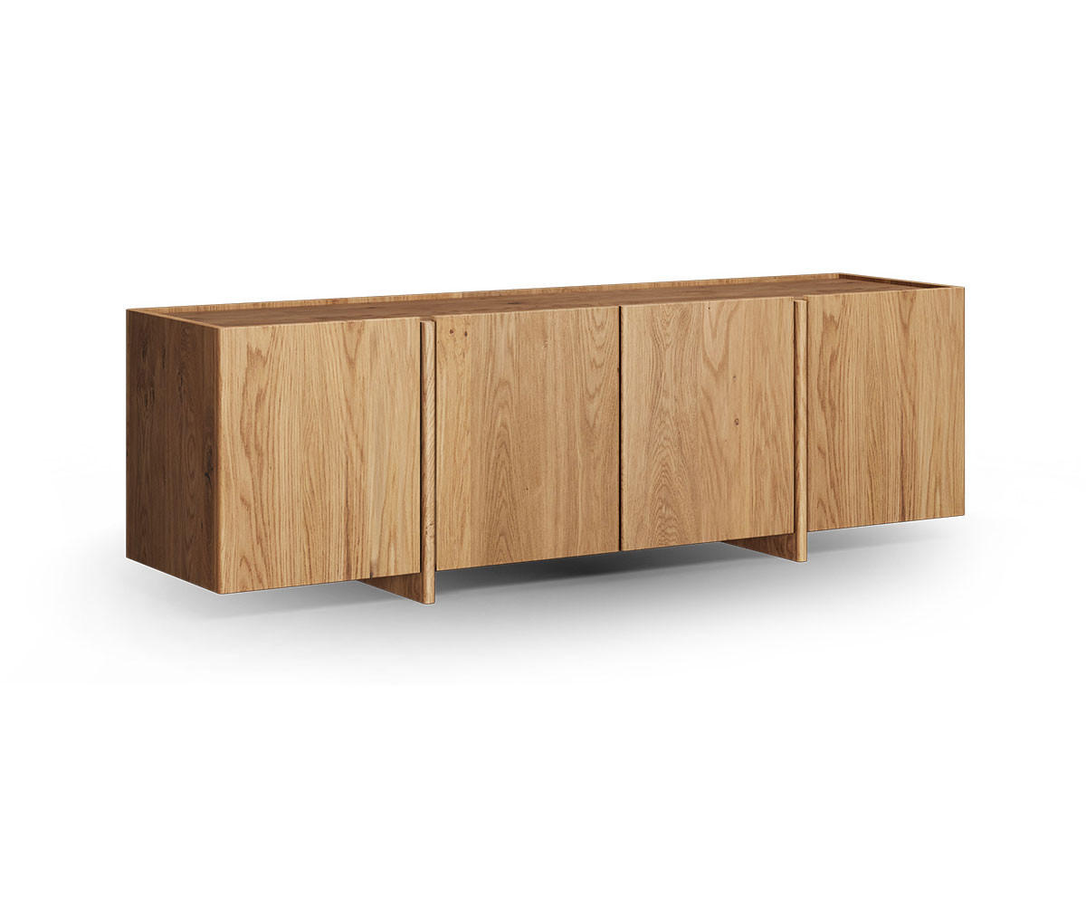 Feldmann-Wohnen Lowboard Wildeiche 180x56x46 cm