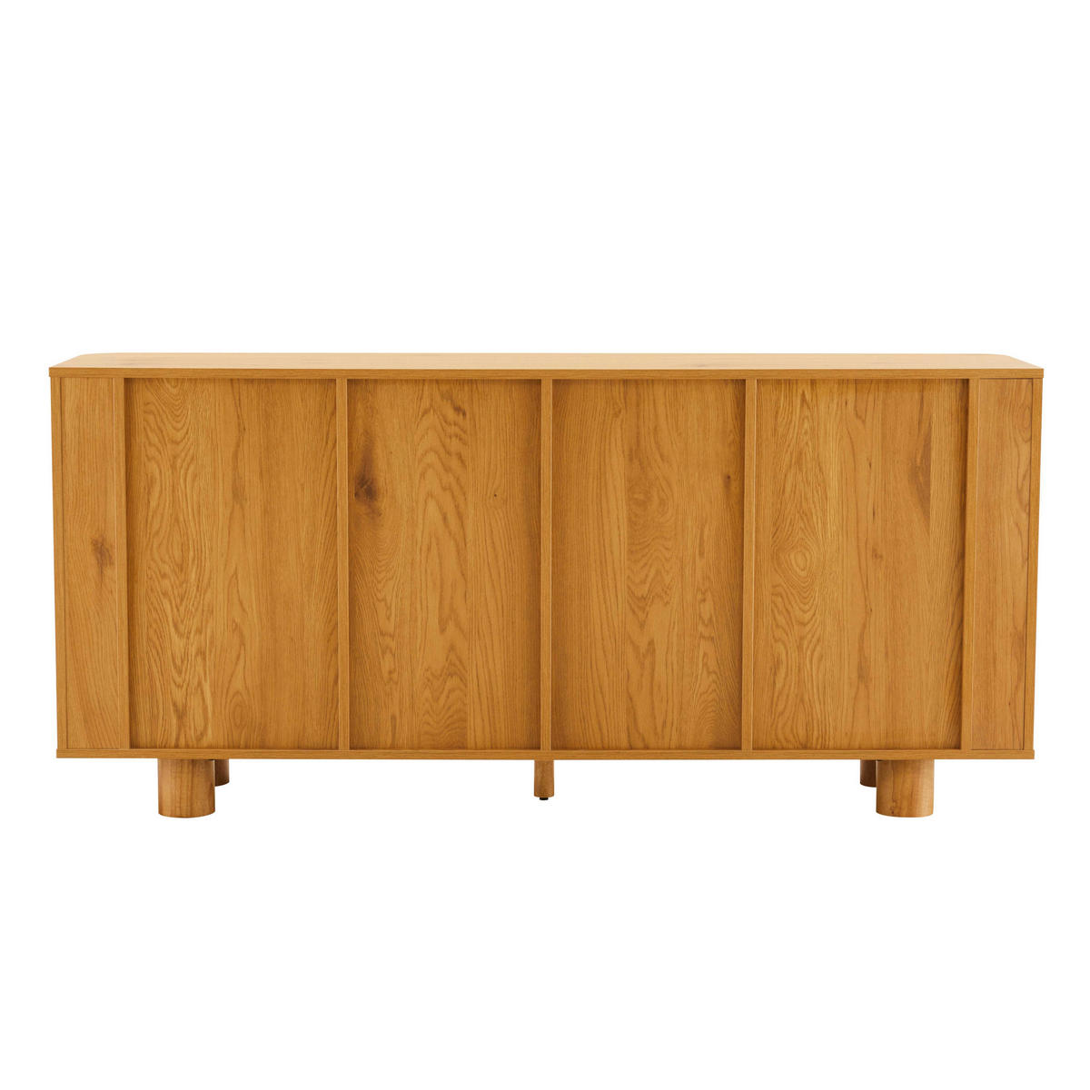 SIDEBOARD 160 cm, helles Holz - Beige, Holz (40/75/160cm) - Oviala