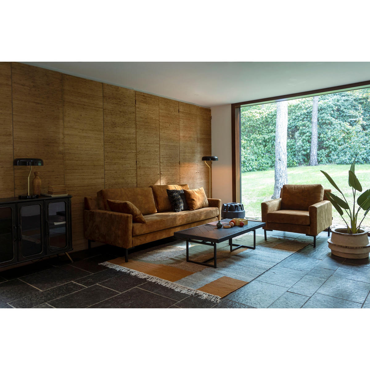 TEPPICH Pavilion 160x230 cm - Braun, Textil (160/230cm) - Dutchbone