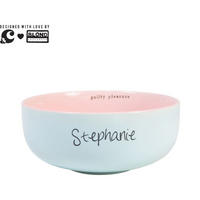 SCHALE Guilty Pleasure in Blau - 14cm - Multicolor, Keramik (15.5/6.7/15.5cm) - Blond Amsterdam