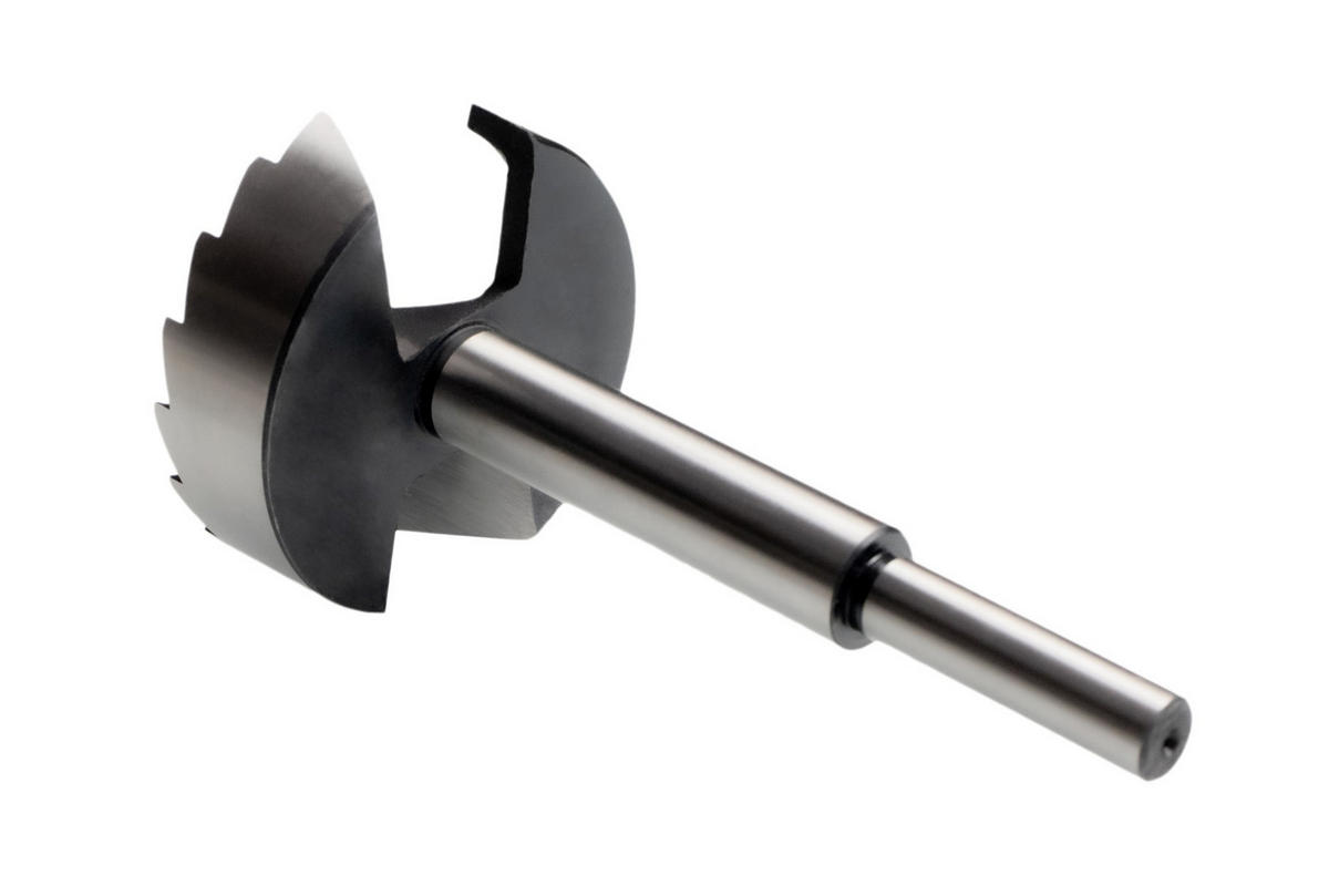 FORSTNERBOHRER gezahnt Ø 50 mm Holzbohrer Astlochbohrer Scharnierlochbohrer - Silberfarben, Metall (9/5/9cm) - Sämann – make a difference.