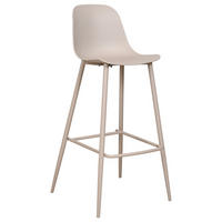 BARHOCKER Lein Beige 49.5 cm x 101.5 cm - Beige, Kunststoff (49/101/48cm) - Kenay Home