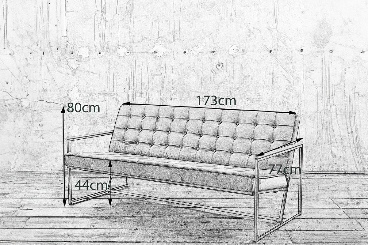 POLSTERBANK ARLY Petrol Velvet - Petrol, Textil (173/80/77cm) - KAWOLA