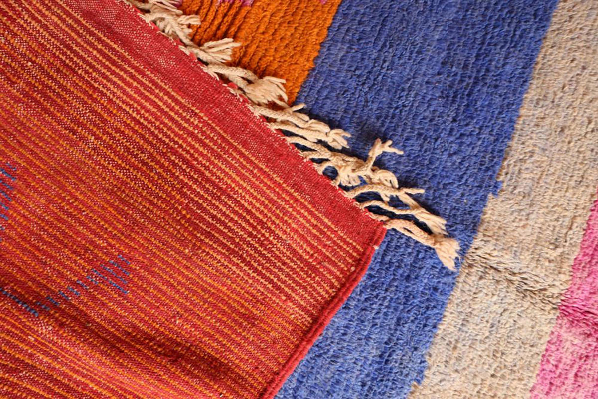 BERBERTEPPICH aus reiner Wolle 200x 304 cm - Multicolor, Naturmaterialien (200/304cm) - AFK Living