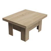 TISCH LONG - Sonoma Eiche, Holzwerkstoff (80/100/53cm) - Meblini