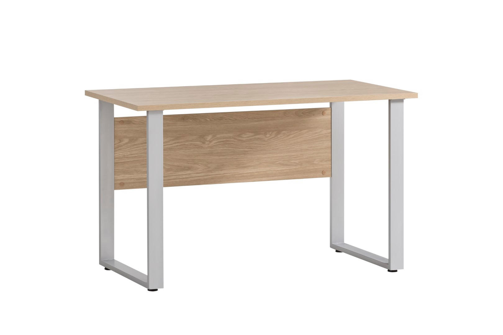 SCHREIBTISCH Swan 74x120x65 cm Eiche/Weiß - Eichefarben, Holz (65/120/74cm) - PROREGAL