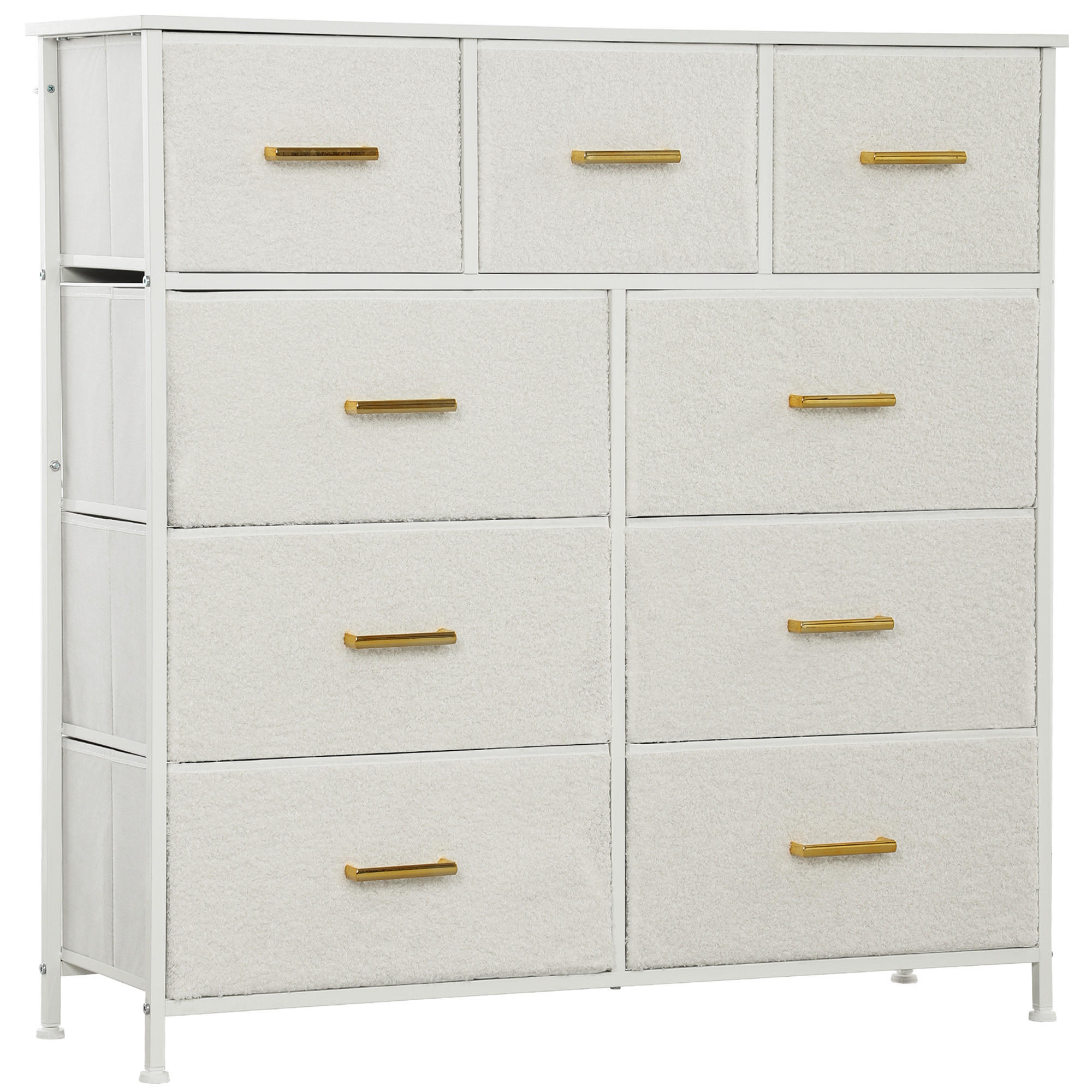 ComfortXL Kommode Creme 100x99x30 cm