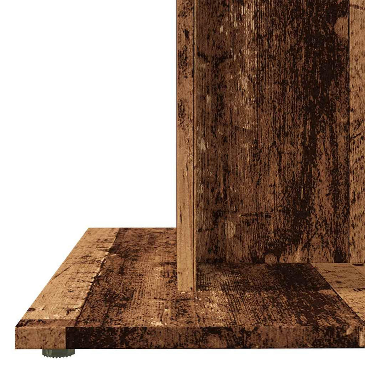 ESSTISCH Altholz-Optik 80/80/75 Cm Holzwerkstoff - Dunkelbraun, Holzwerkstoff (80/80/75cm) - vidaXL