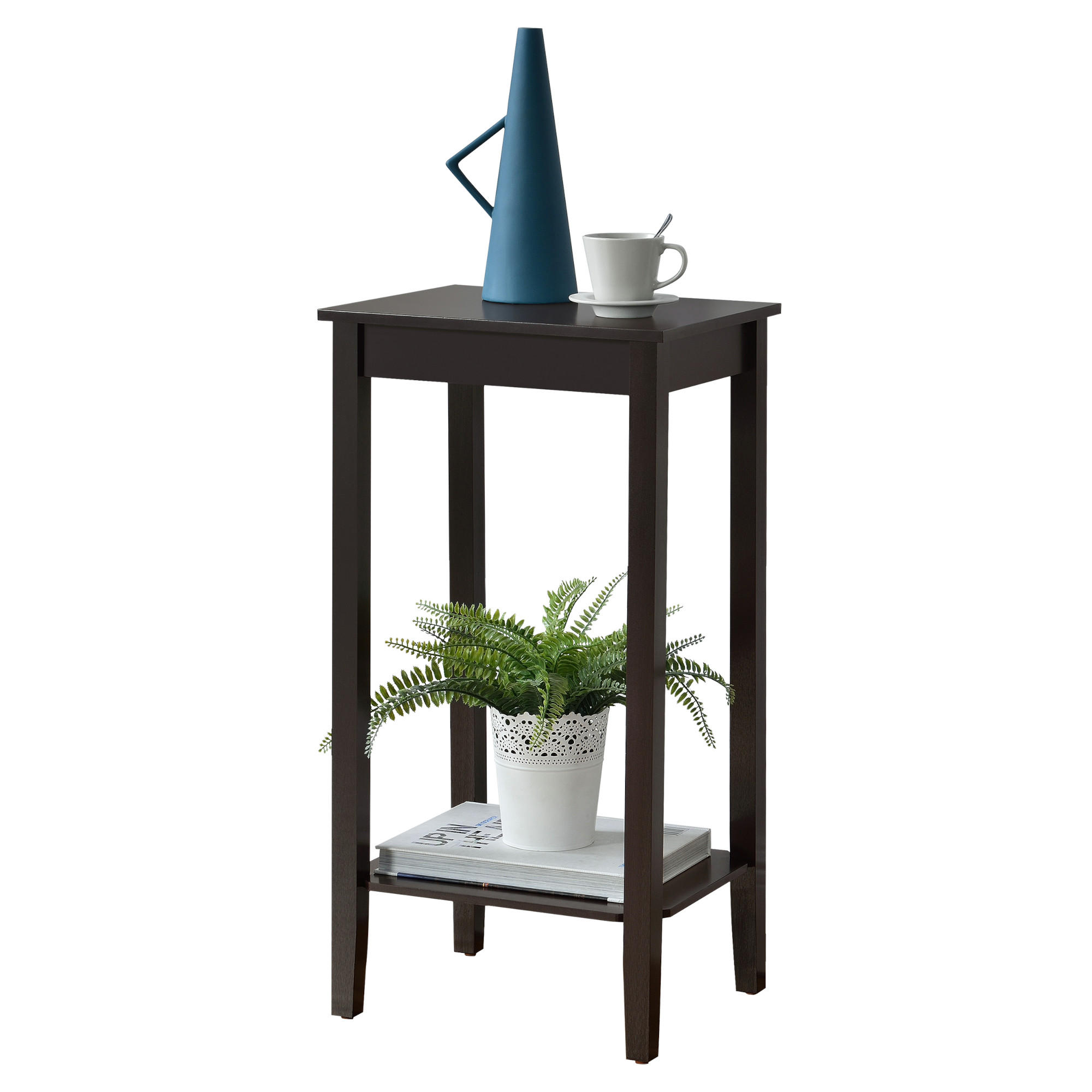 BEISTELLTISCH Thun - Dunkelbraun, Holzwerkstoff (30/38/74cm) - [en.casa]