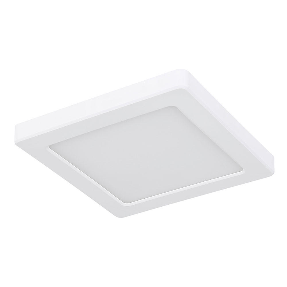 LED DECKENPANEL Kunststoff Weiß - Weiß, Kunststoff (16.7/16.7/1.7cm) - Globo Lighting