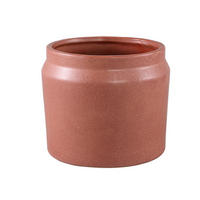 TOPF Jillanne Rot 18.5/18.5/16cm - Rot, Keramik (16cm) - PTMD Collection