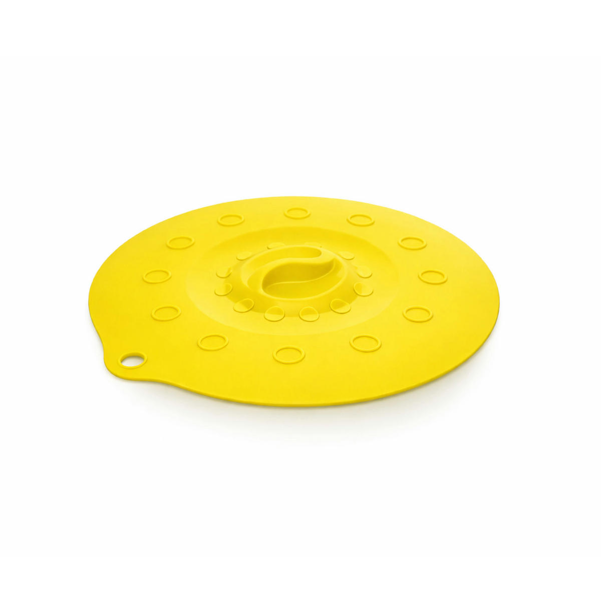 SILIKONDECKEL 18cm „FUNNY KITCHEN“ gelb - Gelb, Kunststoff (18cm) - Magu Cera