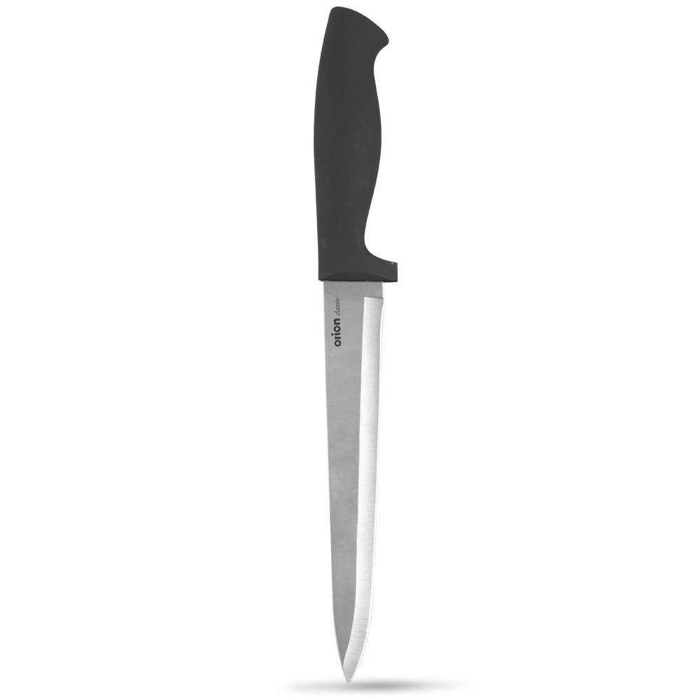 KÜCHENMESSER CLASSIC Schwarz Silber - Schwarz, Metall (30cm) - Orion 