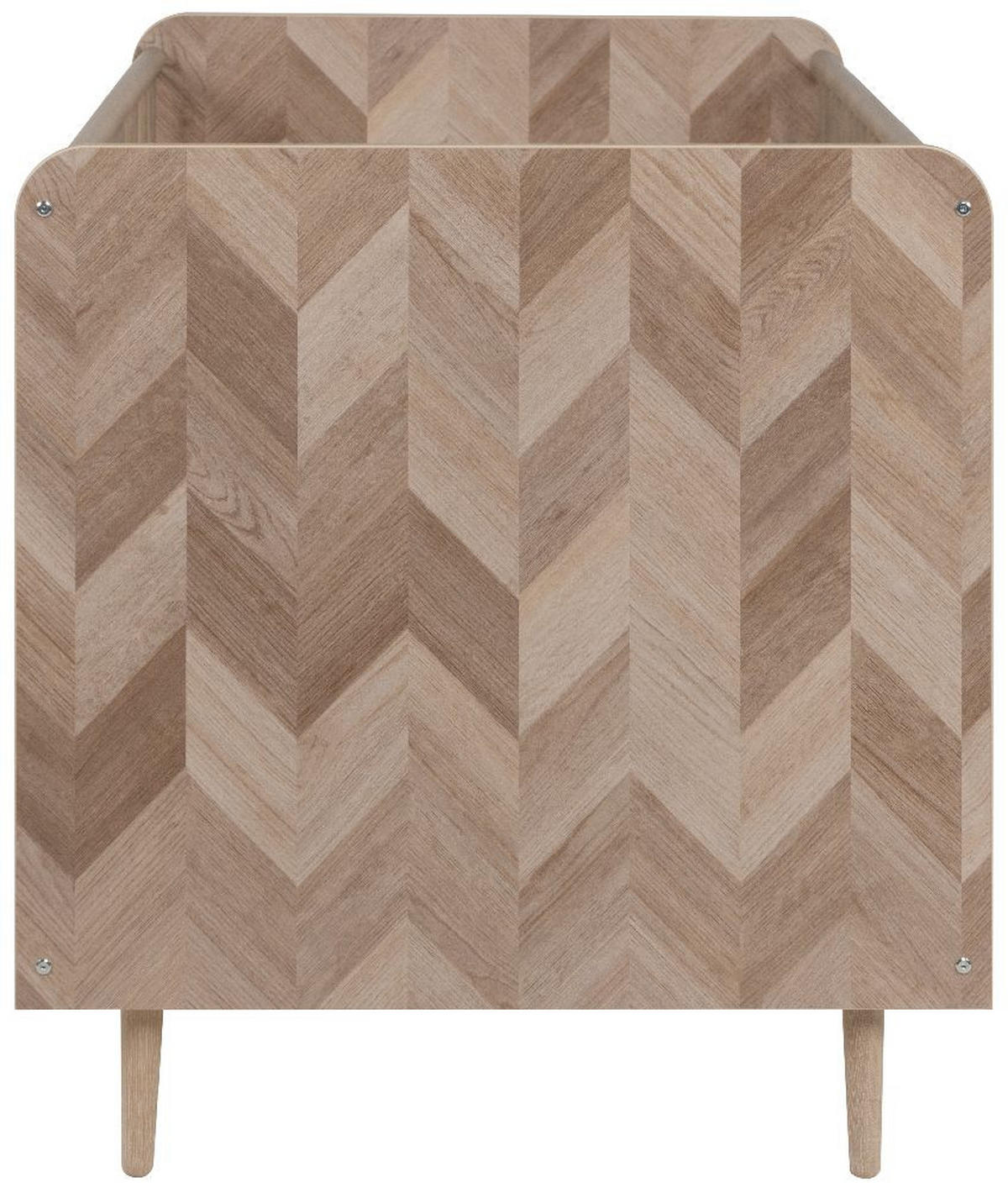 GITTERBETT Malmö 77/143/85 cm - Braun, Holzwerkstoff (143/85/77cm) - Finori GmbH