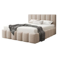POLSTERBETT Lunaro - Beige, Holz/Textil (160/200cm) - MIRJAN24