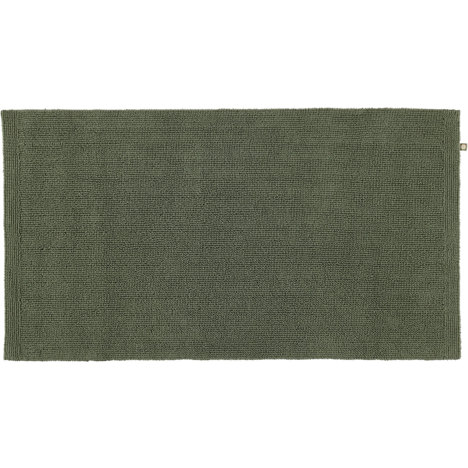 BADTEPPICHE PUR OLIVE - 404 - Grün, Textil (70/130cm) - Rhomtuft