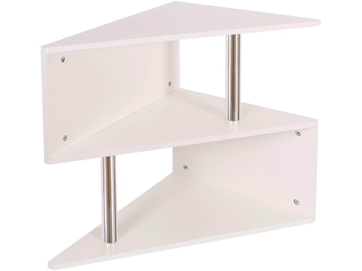 COUCHTISCH Penola Weiß - Weiß, Holzwerkstoff (41/60/60cm) - Habitat Garten