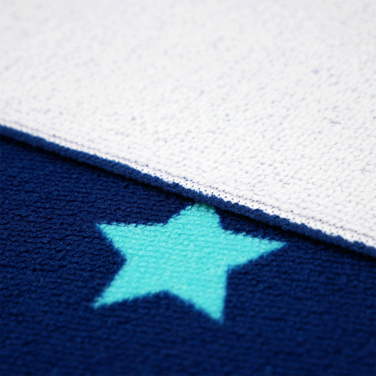 STRANDTUCH Kinder Mikrofaser Blau 70x140 250g/m² - Galaxy - Blau, Textil (140/70cm) - LE COMPTOIR DE LA PLAGE