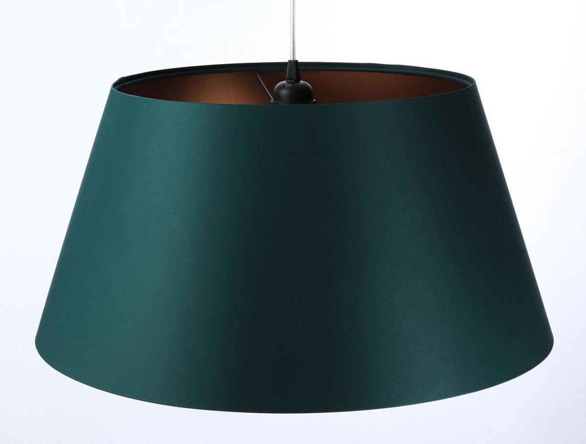 HÄNGELEUCHTE Blau 50/27 cm - Türkis, Kunststoff (50/1.3/27cm) - ONZENO