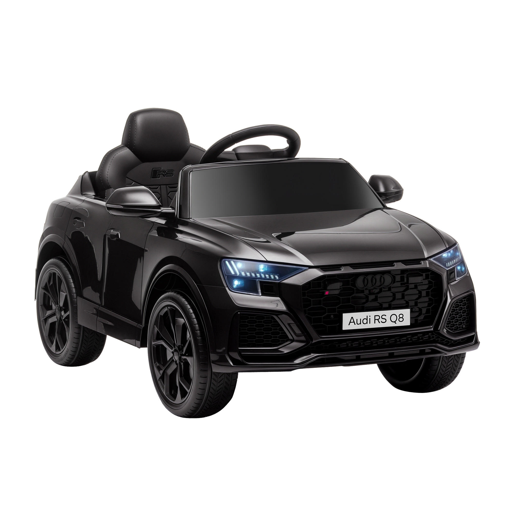 ELEKTRO-KINDERAUTO DE-13046 Bluetooth Schwarz - Schwarz, Kunststoff (101/62/51cm) - ComfortXL